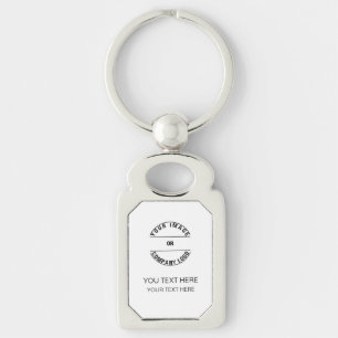 Maak je eigen aangepaste gepersonaliseerde lege sj sleutelhanger