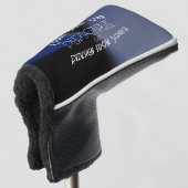 Maak je eigen aangepaste golfheadcover (3/4 voorkant)
