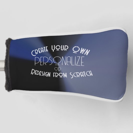 Maak je eigen aangepaste golfheadcover (Voorkant)