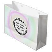 Maak je eigen aangepaste groot cadeauzakje (Voorkant Gekanteld)