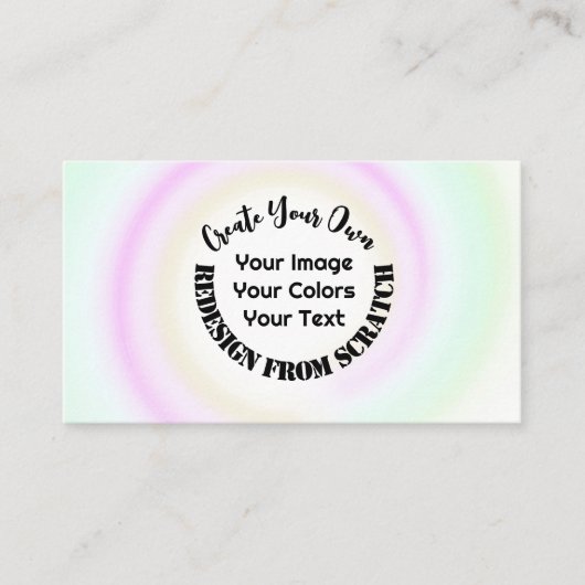 Maak je eigen aangepaste informatiekaartje (Voorkant)