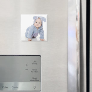 Maak Je Eigen Aangepaste Kinderen Foto Modern Magneet
