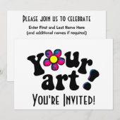 Maak je eigen aangepaste kunstwerk of foto kaart (Voorkant / Achterkant)