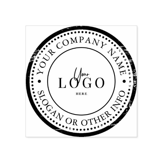 Maak Je Eigen Aangepaste Logo Rubber Stempel (Afrduk)