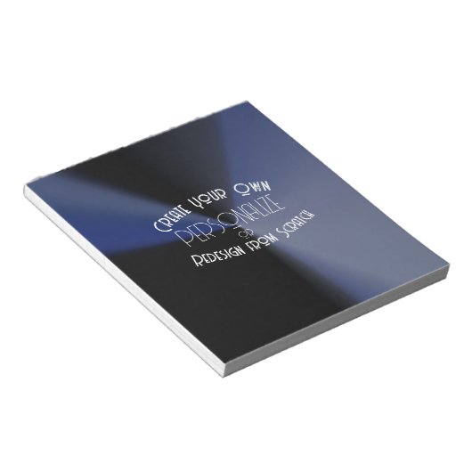 Maak Je Eigen Aangepaste Notitieblok (Schuin)