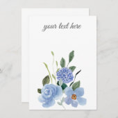 Maak je eigen aangepaste ontwerp bedankkaart (Voorkant / Achterkant)