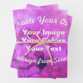 Maak Je Eigen Aangepaste Ontwerp Inpakpapier Vel (In situ)