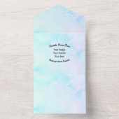 Maak Je Eigen Aangepaste Ontwerp/Logo All In One Uitnodiging (Binnen)