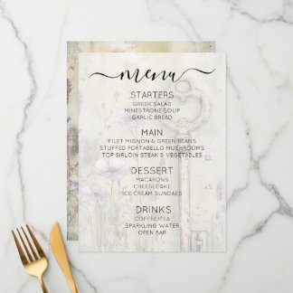 Maak Je Eigen Aangepaste Shabby Chic Landelijke Sl Menu