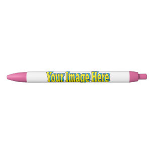Maak je eigen aangepaste sjabloon zwarte inkt pen