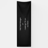 Maak je eigen aangepaste spandoek (Verticaal)