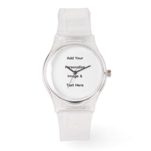 maak je eigen aangepaste tekst personaliseren horloge