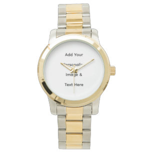 maak je eigen aangepaste tekst personaliseren horloge