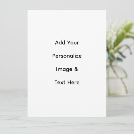 maak je eigen aangepaste tekst personaliseren programma (Staand voorkant)