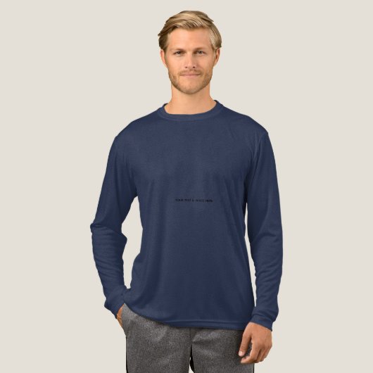 Maak je eigen aangepaste Tri-Blend shirt (Voorkant)