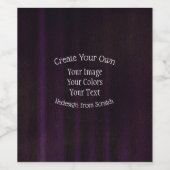 Maak Je Eigen Aangepaste Wijn Etiket (Enkel label)