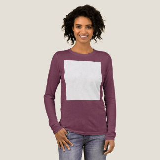 Maak je eigen aangepaste wit Tri-Blend shirt