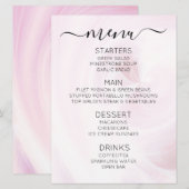 Maak Je Eigen Aangepaste Witte Licht Draaikolken Menu (Voorkant / Achterkant)