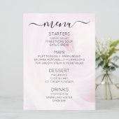 Maak Je Eigen Aangepaste Witte Lichtkrullen Menu (Staand voorkant)