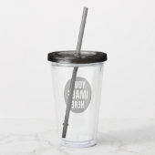 Maak je eigen acryl drinkbeker (Achterkant)
