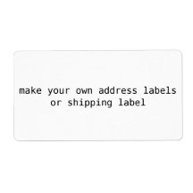 maak je eigen adreslabels, retouradres, verzendlab