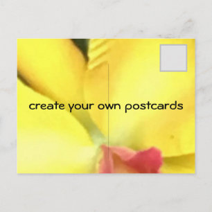 MAAK JE EIGEN ANSICHTKAARTEN BRIEFKAART