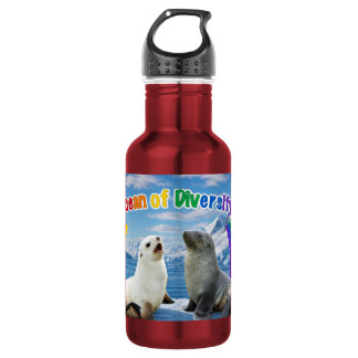 Maak je eigen Antarctische dieren in het wild Waterfles