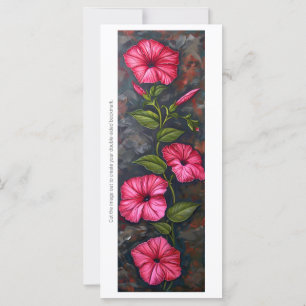 Maak Je Eigen Antieke Roze Hibiscus Bladwijzer
