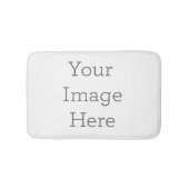 Gepersonaliseerde Kleine badmat (Voorkant)