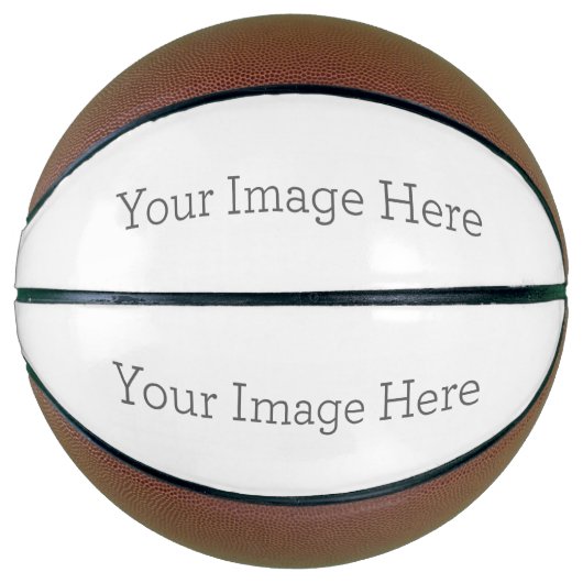 Gepersonaliseerde Fullsize Basketbal (Voorkant)