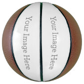 Gepersonaliseerde Fullsize Basketbal (Verticaal)
