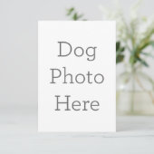 8,9 x 12,7 cm Enkele bedankkaart (Staand voorkant)