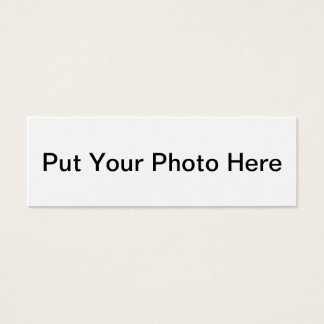 Maak je eigen Bladwijzer Mini Visitekaartjes