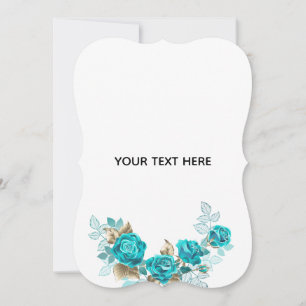 Maak Je Eigen Blauwe Roos Elegant Save The Date