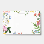 Maak Je Eigen Bloemen Badge (Achterkant)