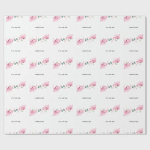 Maak je eigen bloemenborder cadeaupapier