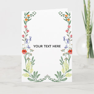 Maak Je Eigen Bloemrijke Rand Kaart