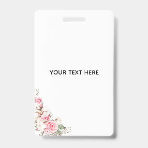 Maak je eigen bloemstuk badge