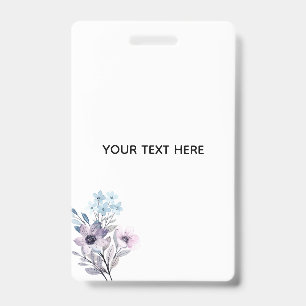 Maak je eigen bloemstuk badge