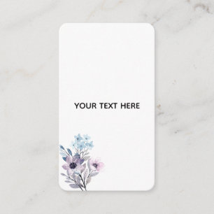 Maak je eigen bloemstuk informatiekaartje