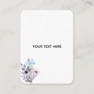 Maak je eigen bloemstuk informatiekaartje