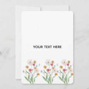 Maak je eigen bloemstuk kaart