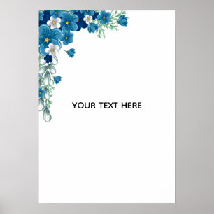Maak Je Eigen Bloemstuk Poster