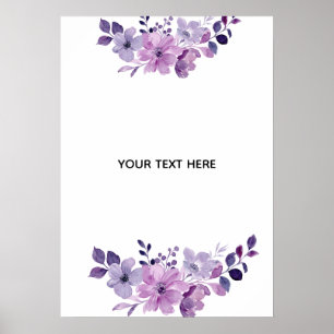 Maak Je Eigen Bloemstuk Poster