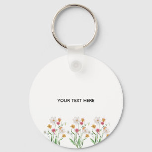 Maak je eigen bloemstuk sleutelhanger