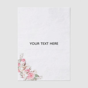 Maak je eigen bloemstuk tissuepapier