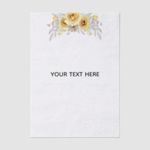 Maak je eigen bloemstuk tissuepapier