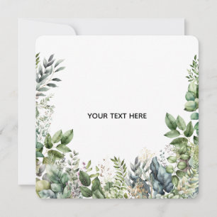 Maak Je Eigen Botanische Ontwerp Kaart
