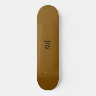 Maak Je Eigen Bruin Skateboard
