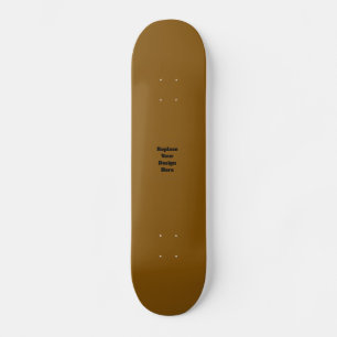Maak Je Eigen Bruin Skateboard